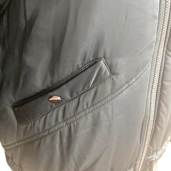 Vigoss blue almost an emerald green puffer jacket winter with zip closure - Picture 8 of 16